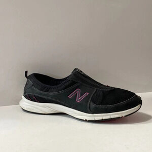 New Balance Black Pink Everlight 565 Comfort Zip Up Athletic Sneakers Size 10